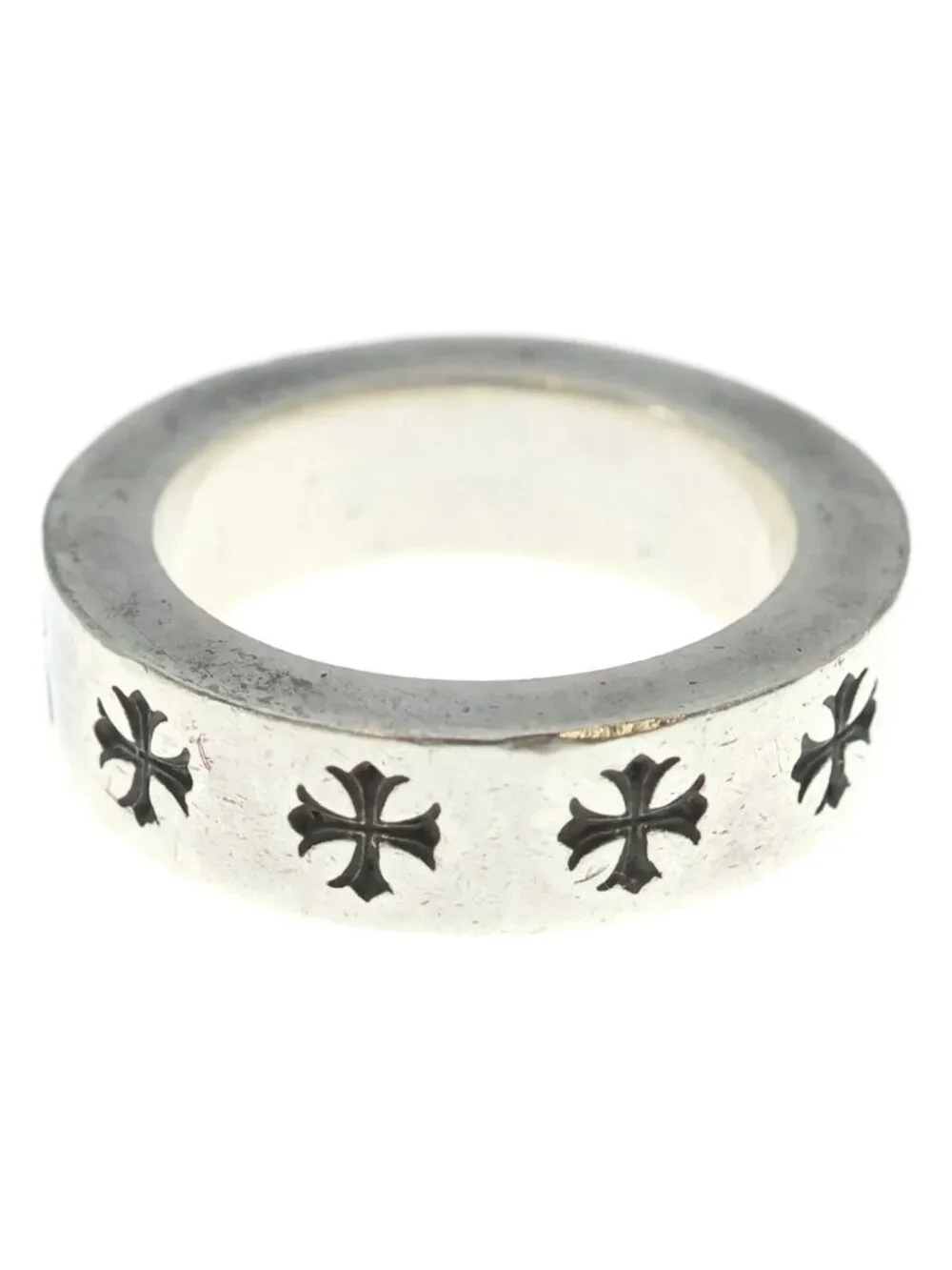 Chrome Hearts Spacer Forever Ring Silver